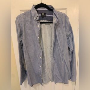 Steel & Jelly London long sleeve dress shirt, size medium